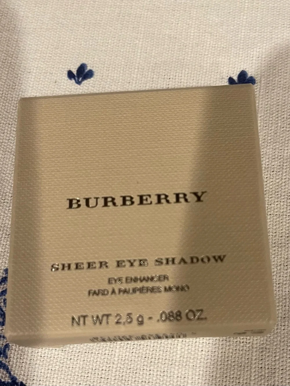 NIB Burberry eyeshadow Midnight brown 21